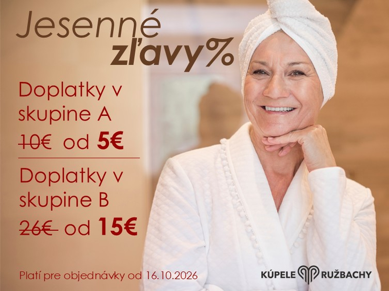 Jesenné zľavy